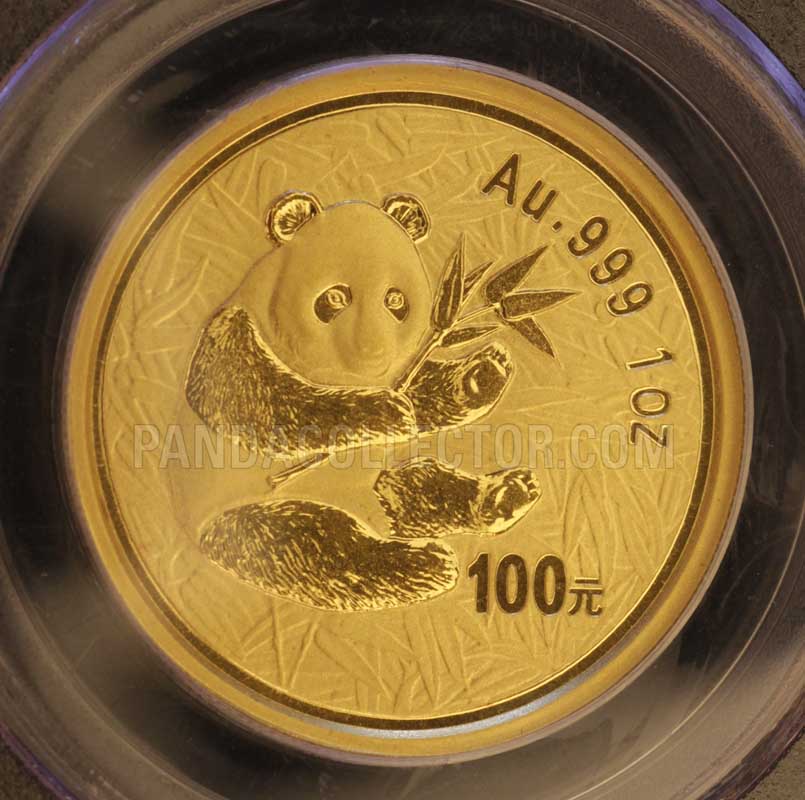 2000 gold Mirror Panda coin