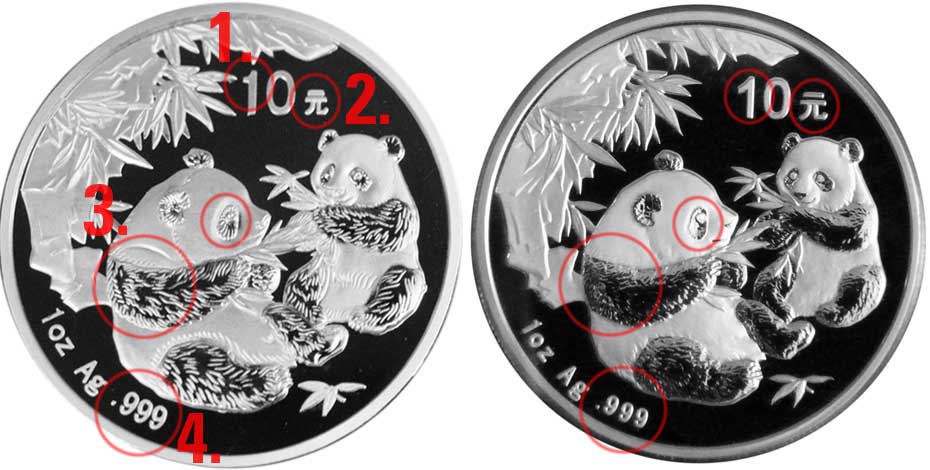 2006 Silver Panda Counterfeit