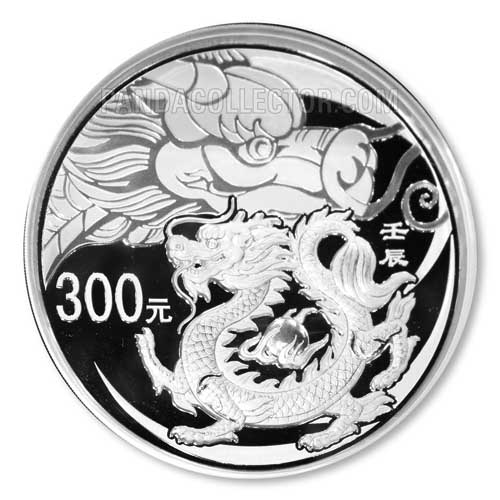 2012 Dragon kilo silver China