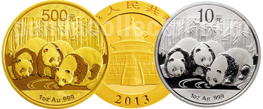 2012 Panda coins