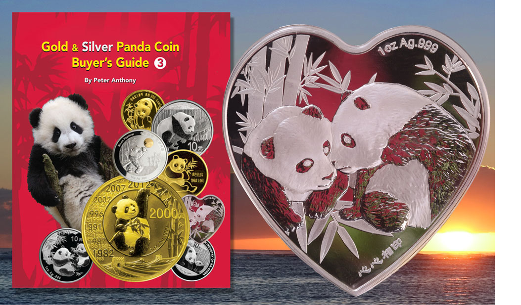 Valentine Bamboo Panda coin medal